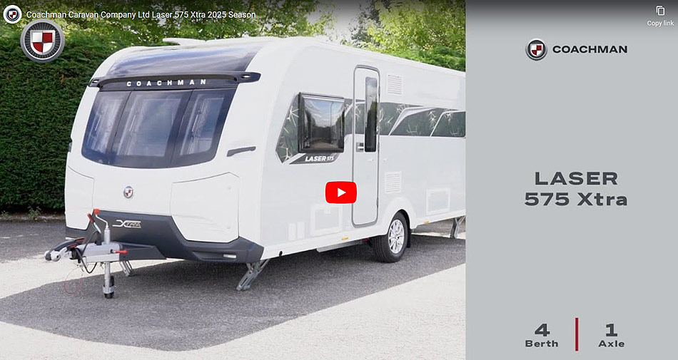 Coachman Laser 575 Xtra Video Link